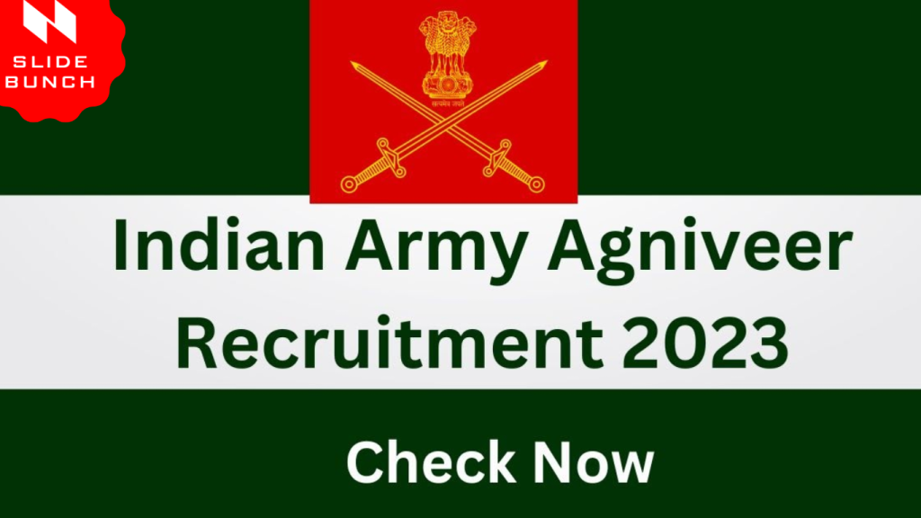 Indian Army Agniveer Recruitment 2023