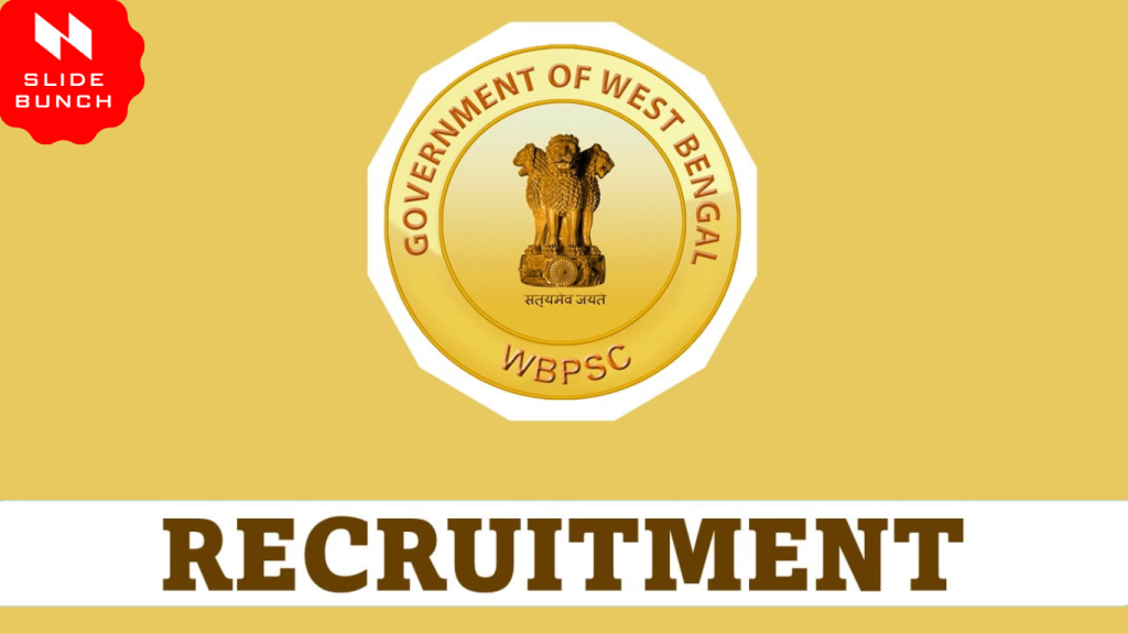 WBPSC Recruitment 2023