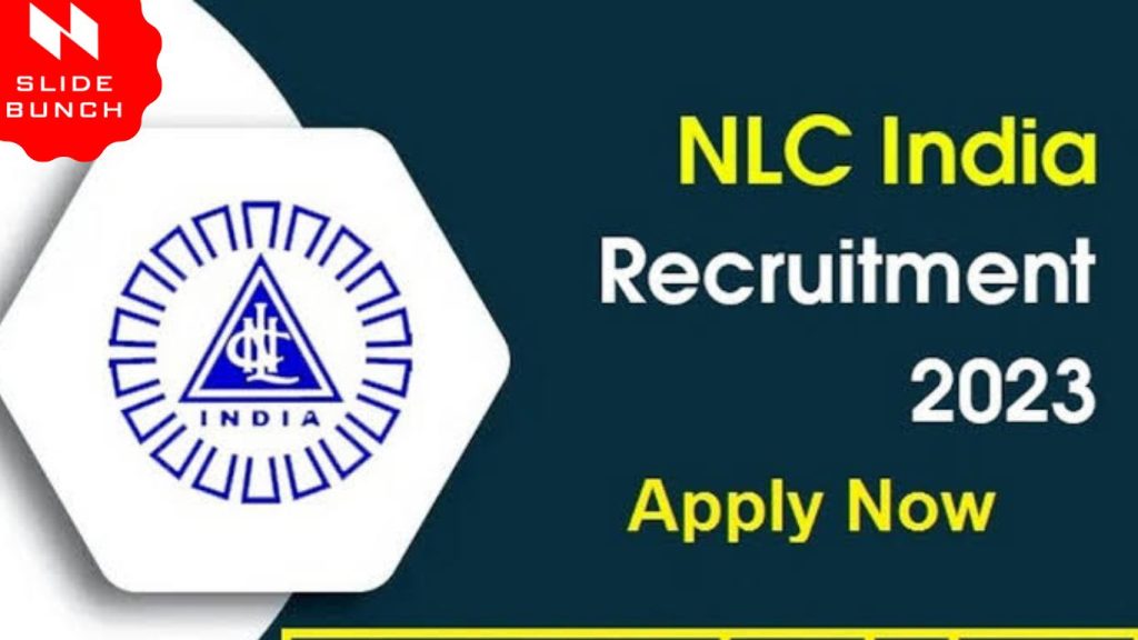 NLC India Ltd Recruitment 2023