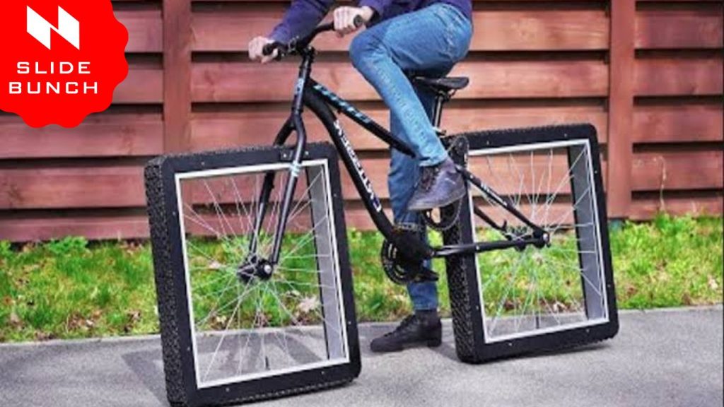 Square wheeled bicycle